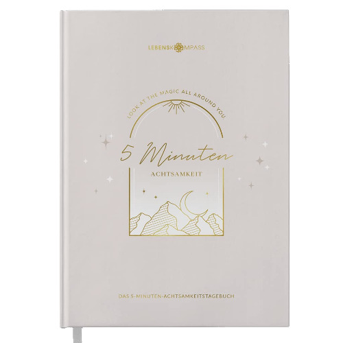 5 Minuten Achtsamkeitstagebuch “SOUL” von Lebenskompass - 5 Minuten Tagebuch für mehr Dankbarkeit, Achtsamkeit, Selbstliebe & Motivation - 5 Minute Journal für deine Persönlichkeitsentwicklung - 