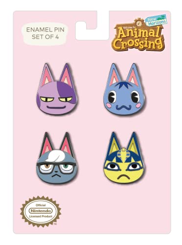 Controller Gear Animal Crossing Lapel Pin Set (Cat's Meow) - Cat's Meow