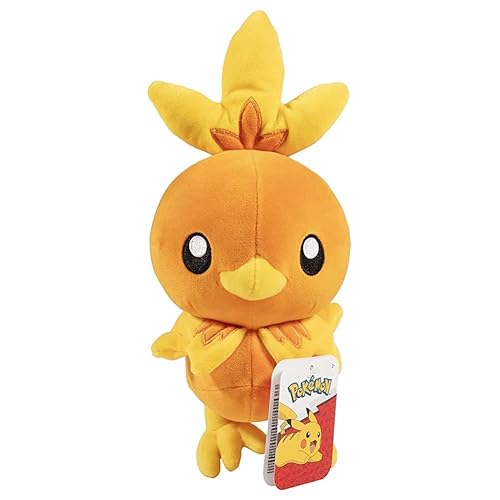 Pokémon 8" Torchic Plush - Officially Licensed - Ruby and Sapphire Starter Figure - Authentic Soft Stuffed Animal Toy - Easter Basket Stuffer Gift for Kids, Boys, Girls - 2+
