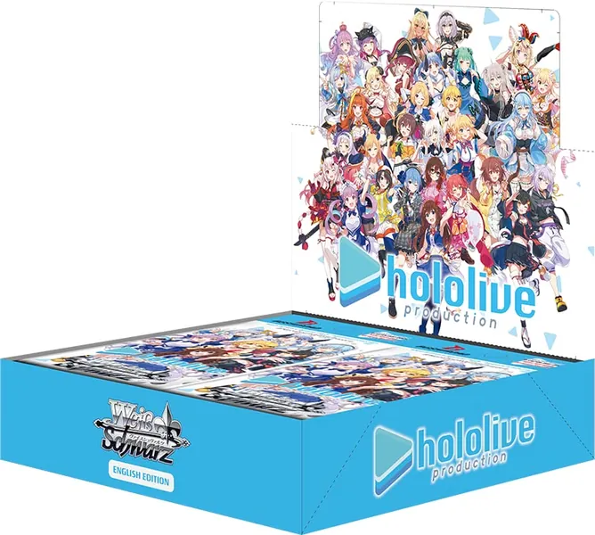 Weiss Schwarz: hololive Production Booster Box 1st Edition English Edition