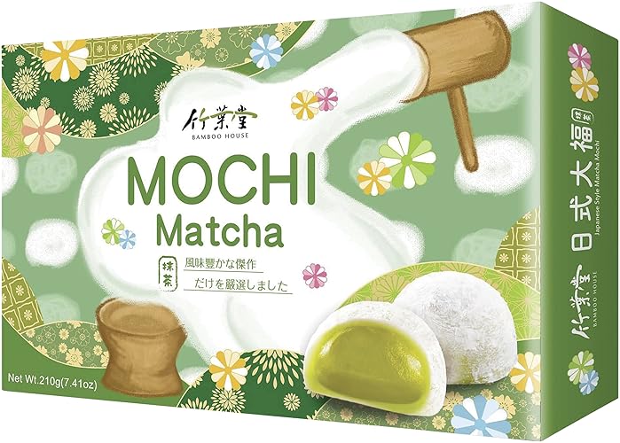 Bamboo House Mochi de matcha - 210 gr