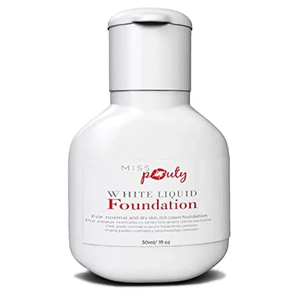 miss pouty White Liquid Foundation