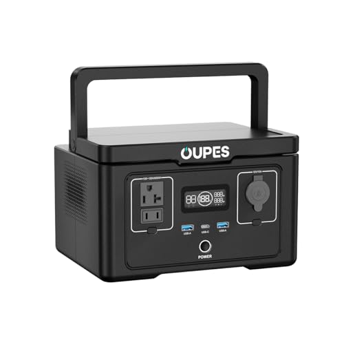 OUPES Exodus 600, 256Wh w 2 600W AC Outlets