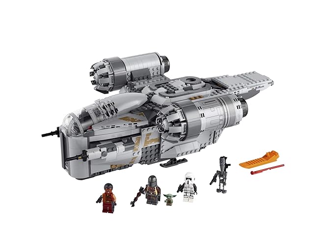 LEGO Star Wars The Razor Crest 75292 Mandalorian Starship Toy, Gift Idea for Kids, Boys and Girls with The Child 'Baby Yoda' Minifigure (Exclusive to Amazon) - Frustration-Free Packaging