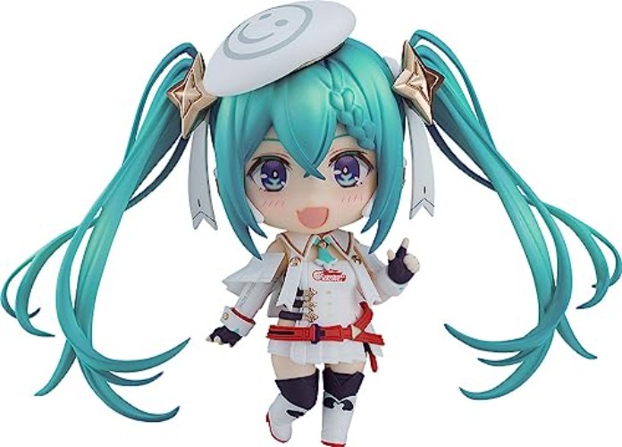 Good Smile Company Hatsune Miku GT Project Nendoroid Figura de Acción Hatsune Miku Racing Miku: 2023 Ver. 10 cm