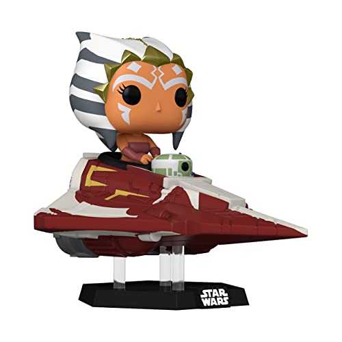 Funko Pop! Ride Super Deluxe: Star Wars Hyperspace Heroes - Ahsoka Tano in Delta 7 Jedi Starfighter, Amazon Exclusive