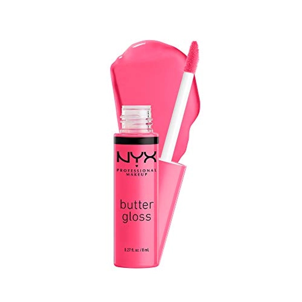 NYX PROFESSIONAL MAKEUP Butter Gloss, Non-Sticky Lip Gloss - Peaches & Cream (Pink Coral)