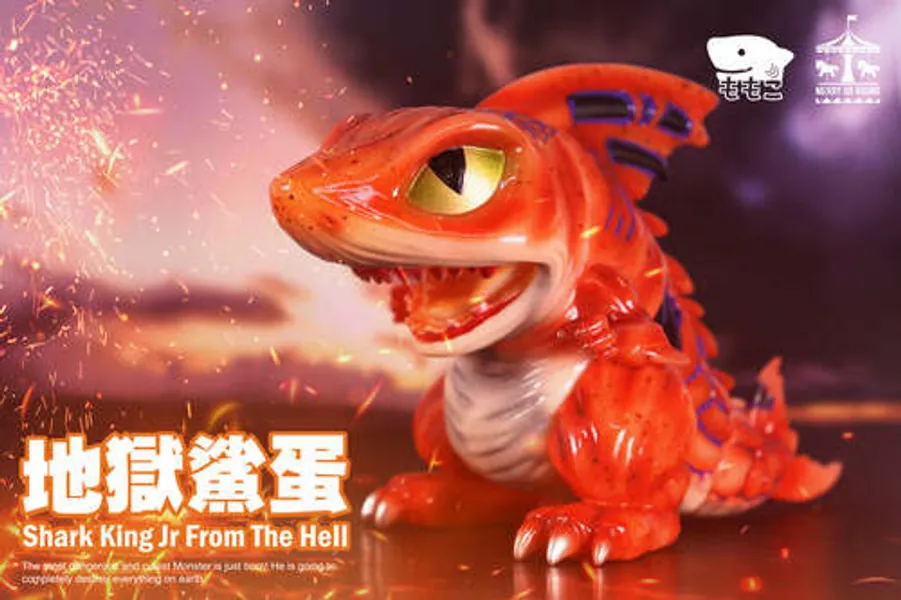 Shark King Jr. Lava by Momoco