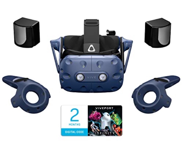 HTC VIVE PRO Premium VR Headset with SteamVR Tracking - Virtual Reality System