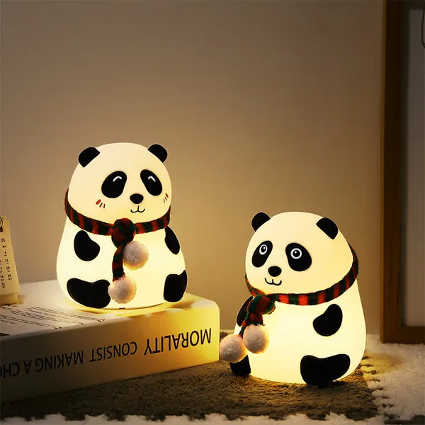 Panda Silicone Night Light: Cozy, Charming Decor