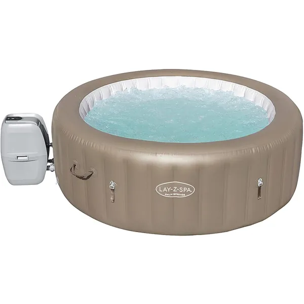 Bestway Inflatable Spa Hot Tub Lay Z Outdoor Pool Portable Jacuzzi 4-6 Adult 120 Jets
