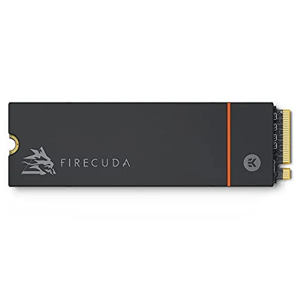 Seagate FireCuda 530 2TB Internal Solid State Drive - M.2 PCIe Gen4 ×4 NVMe 1.4, PS5 SSD, 3D TLC NAND, 2550 TBW, 1.8M MTBF, Heatsink, Rescue Services (ZP2000GM3A023) - Gen4 HeatSink - 7300MB/s - 2TB