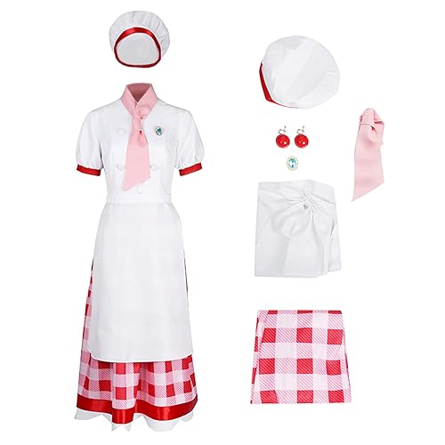UToCos Show Showtime Cosplay Costume Princess Dress Chef Kung Fu Cowgirl Suit Halloween Ninja Outfits - Patissiere Adult - Small