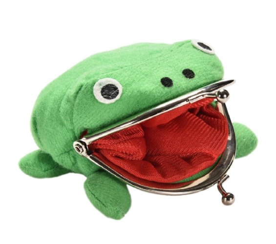 froggie coin purse