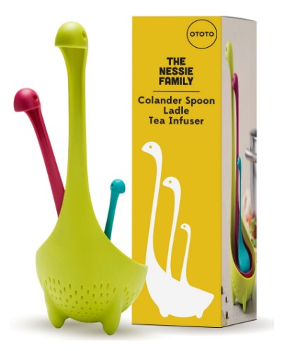 OTOTO The Nessie Family Soup Ladle and Tea Infuser Set
