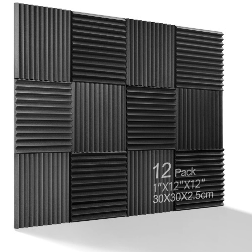 soundproofing foam 24pc with stickers