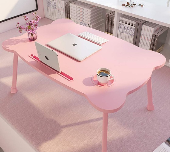 Foldable Laptop Table | Pink