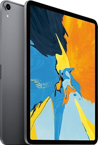 Apple iPad Pro (11-inch, Wi-Fi, 64GB) - Space Gray (2018) (Renewed) - 64GB WiFi - Space Gray