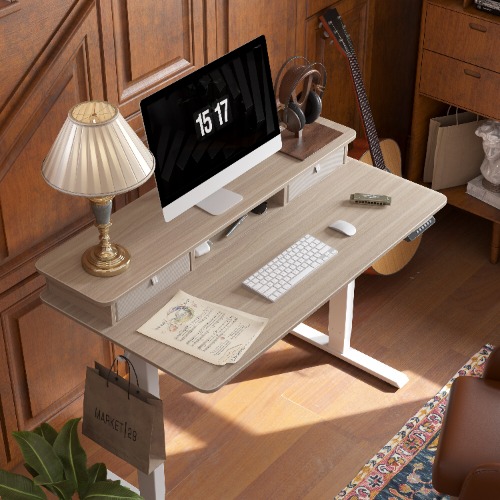 Brasa/Light Walnut / 120cm x 60cm