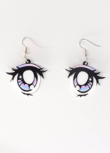 Anime Eye Earrings