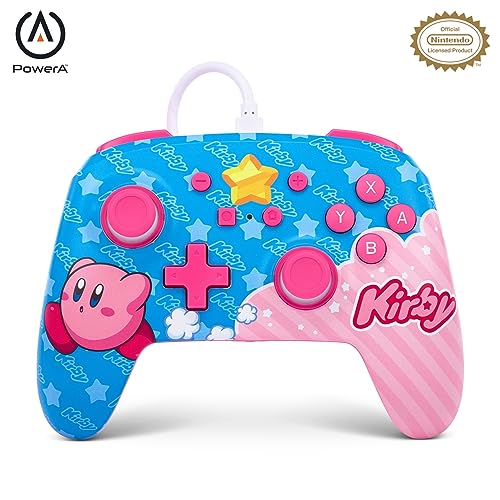 PowerA Enhanced Wired Controller for Nintendo Switch - Kirby - Kirby