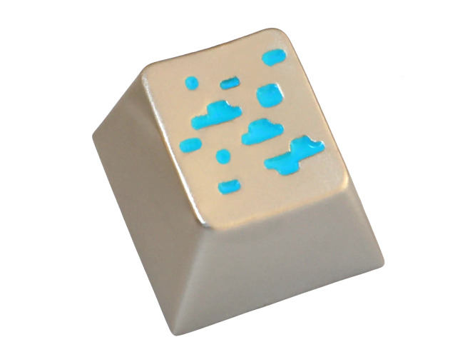 Metal Ore Keycaps - diamond-ore