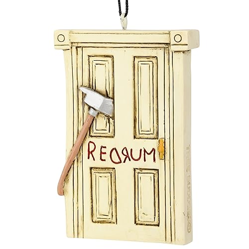 Tree Buddees Creepy Door with an Axe Through it Halloween/Christmas Ornaments