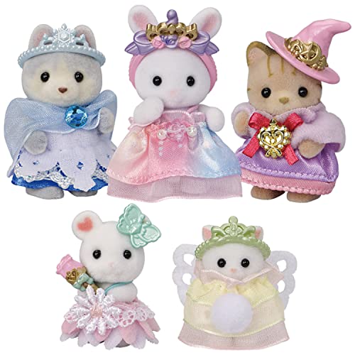 Calico Critters Royal Princess Set - Doll Playset with 5 Figures and Accessories for Children Ages 3+ - Royal Princess Set