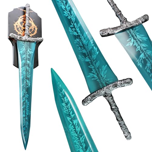 Mehaimes Fantasy Bloodborne Full Metal Dark Moon Great Sword Elden Cosplay Rings Merchandise Moonlight Knight Soul Game Weapons Video Merch