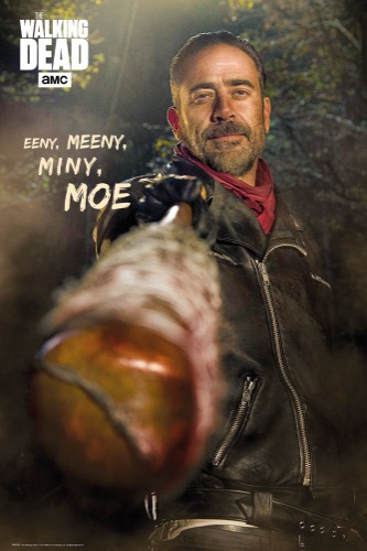 GB eye LTD, The Walking Dead, Negan, Maxi Poster, 61 x 91,5 cm, hout, meerkleurig, 65 x 3,5 x 3,5 cm