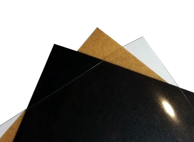 Worbla Thermoforming Plastic Sheet - Small 10" x 9" - Clear Original or Black