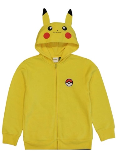 Pokemon Boys' Pikachu Costume Hoodie - 10-12