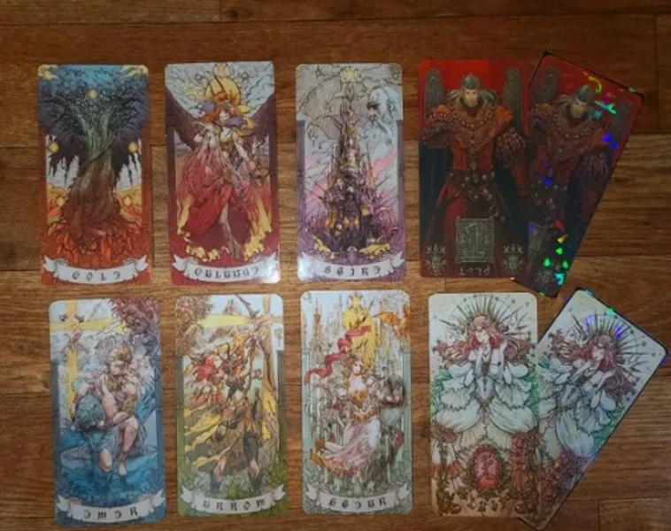 Final Fantasy XIV Astrologian Cards All 8  Holo Options  | Etsy Canada