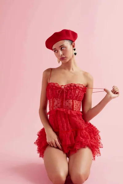 Jules Mini Dress | XS / Red