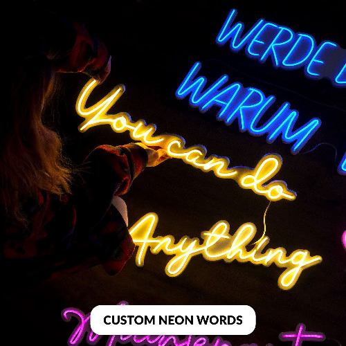 Custom Neon Words