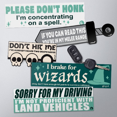 Adventurer's Bumper Sticker Set | Default Title