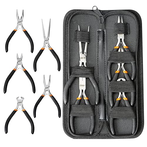 SOONAN 5 Pieces Mini Pliers