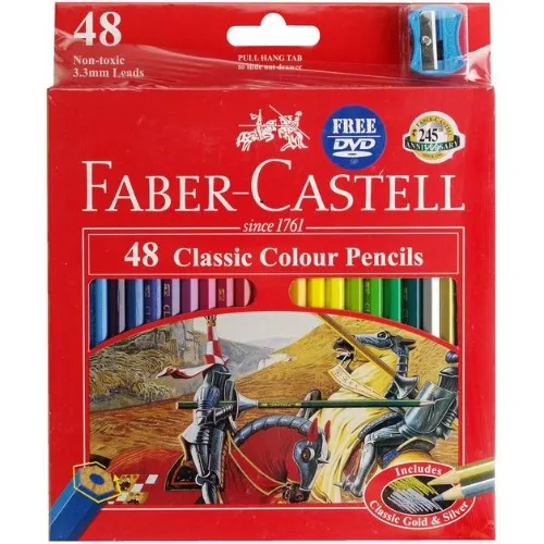 Faber-Castell Classic: Coloured Pencils - 48 Pack