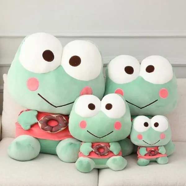 Frog Plush Frog Stuffed Plush Frog Toy Kawaii Frog Plushie | Etsy