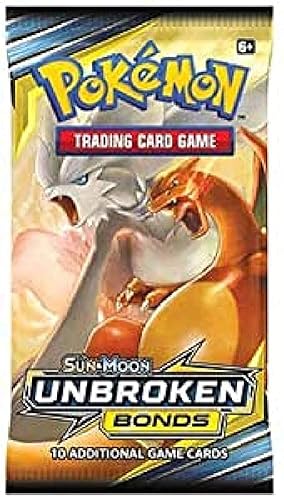 Pokemon 80547 Pokemon-Sun & Moon 10: Unbroken Bonds-Booster Packet