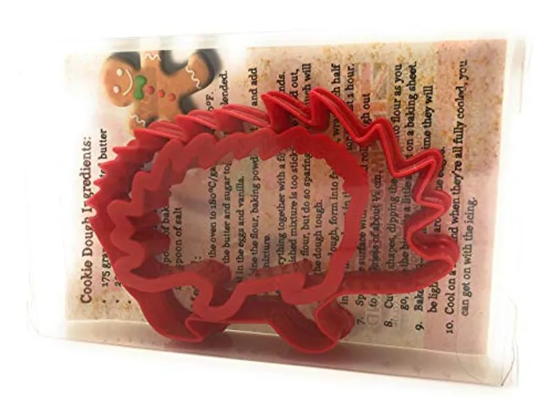 Goggly Hedgehog Cookie Cutter Set of 2, Biscuit, Pastry, Fondant Cutter
