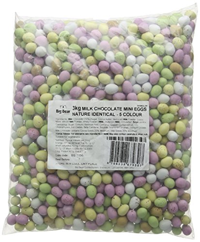 Treasure Island Sweets Mini Eggs Bulk Buy - 3Kg Bag (aprox 800 Eggs)