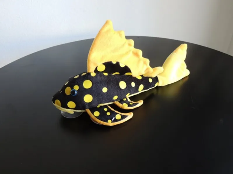 Plecostomus Plush Plushie Toy Sucker Fish Sunshine | Etsy