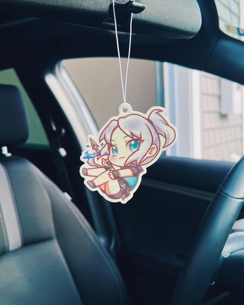 Car Air Freshener, Anime Inspired, JDM Scent, Chibi Design (SUMMER 2022) (1 count) - J