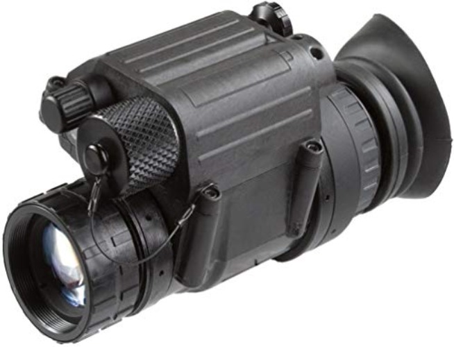 AGM 11P14123453031 Model PVS-14 3NL3 Mil Spec Gen 3"Level 3" Night Vision Monocular with Manual Gain, 1x Magnification, 26mm F/1.2 Lens System, 40 FOV, Focus Range 0.25m to Infinity