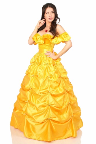 Top Drawer 3 PC Fairytale Beauty Corset Costume - 6X / As Shown