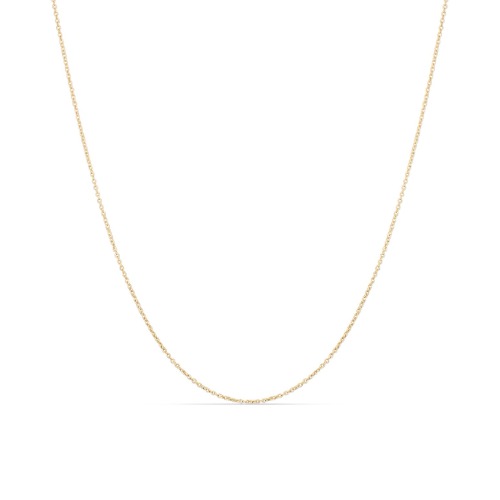 14K Gold Cable Link Chain - 14K Yellow Gold / Bracelet