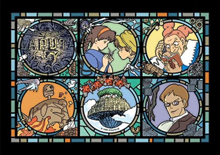 Castle in The Sky Art Crystal Jigsaw Puzzle
