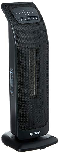 Hurricane Tower Heater | 70 Degree Oscillating Heater w/ Remote Control - Tower Heater w/ Remote Control