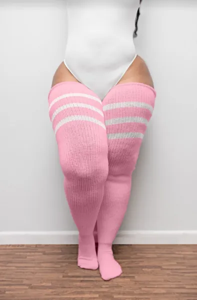 Thunda Thighs thigh-highs (Pink)